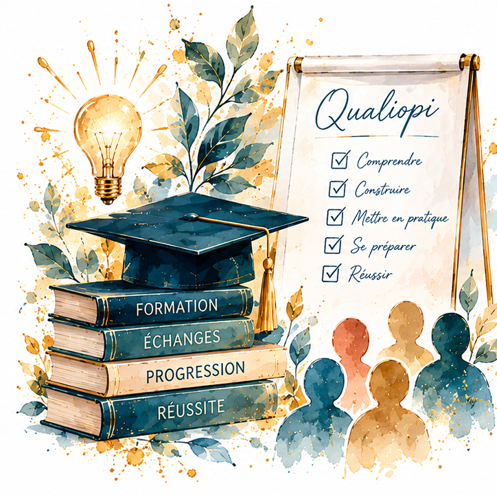Académie Qualiopi - Formation collective et réussite